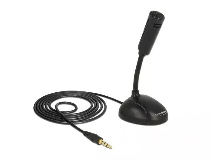 DeLOCK Condenser Microphone Omni-Directional for Smartphone Tablet i gruppen Datautstyr / Datamaskin Tilbehør / Mikrofoner hos TP E-commerce Nordic AB (C70637)