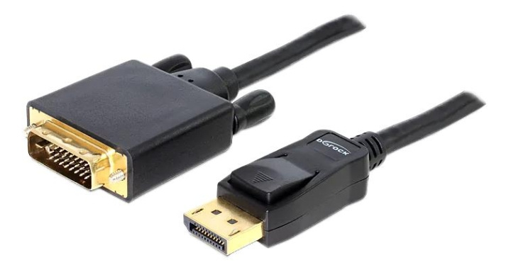 DeLOCK Display Port 1.5 Cable Male to DVI 24 + 1 Male Passive i gruppen Datautstyr / Kabler og adaptere / DisplayPort / Kabler hos TP E-commerce Nordic AB (C70668)