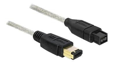 DeLOCK Cable FireWire 9 pin male > 6 pin male 1 m i gruppen Datautstyr / Kabler og adaptere / Firewire hos TP E-commerce Nordic AB (C70669)