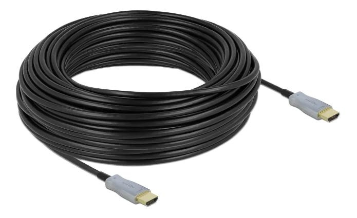 DeLOCK Aktiv optisk kabel HDMI 4K 60 Hz 30 m i gruppen Elektronikk / Kabler og adaptere / HDMI / Kabler hos TP E-commerce Nordic AB (C70696)