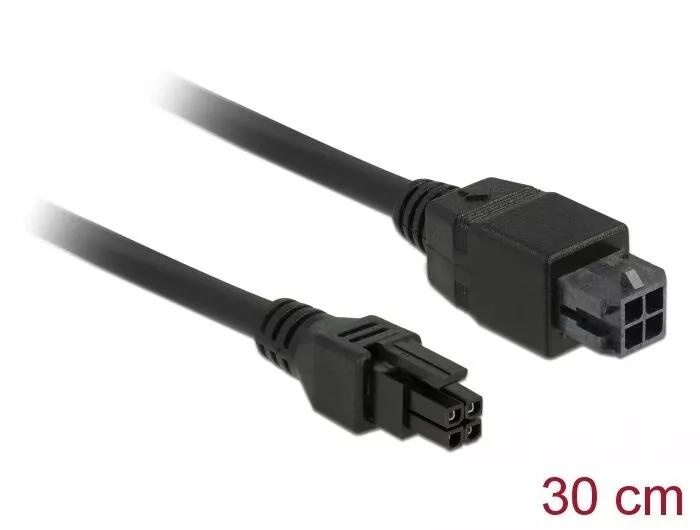 DeLOCK Micro Fit 3.0 4 pin Extension Cable male > female 30 cm i gruppen Datautstyr / Kabler og adaptere / Intern / Strømkabler og adaptere hos TP E-commerce Nordic AB (C70703)