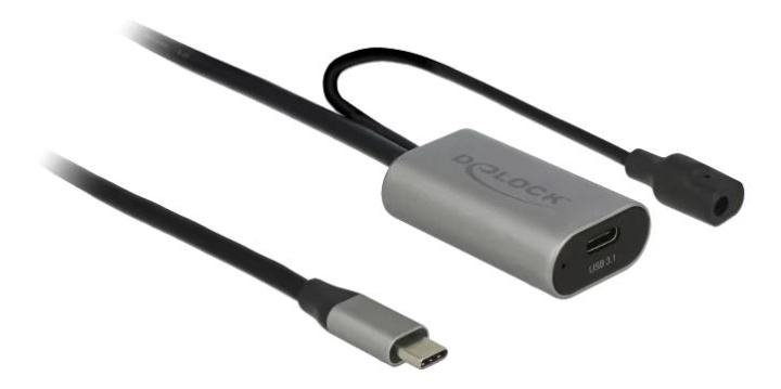 DeLOCK Active USB 3.1 Gen 1 extension cable USB Type-C™ 5 m i gruppen Datautstyr / Kabler og adaptere / USB / USB-C hos TP E-commerce Nordic AB (C70705)