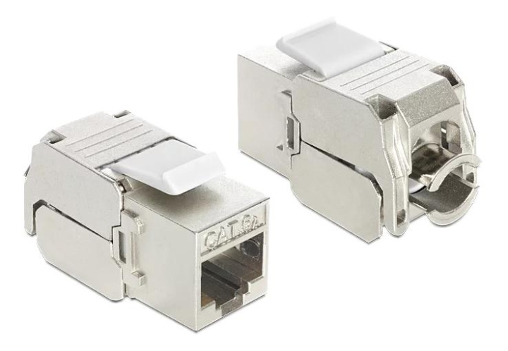 DeLOCK Keystone Module RJ45 jack > LSA Cat.6A STP i gruppen Datautstyr / Kabler og adaptere / Nettverk / Adaptere og koblinger hos TP E-commerce Nordic AB (C70738)