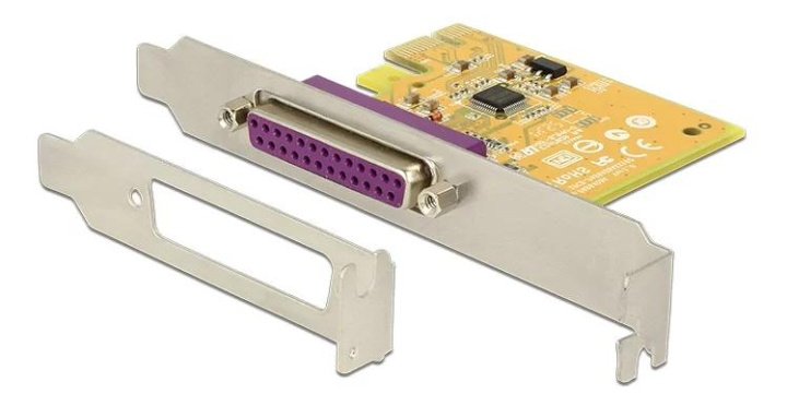 DeLOCK PCI Express Card > 1 x Parallel i gruppen Datautstyr / Nettverk / Nettverkskort / PCI Express hos TP E-commerce Nordic AB (C70789)