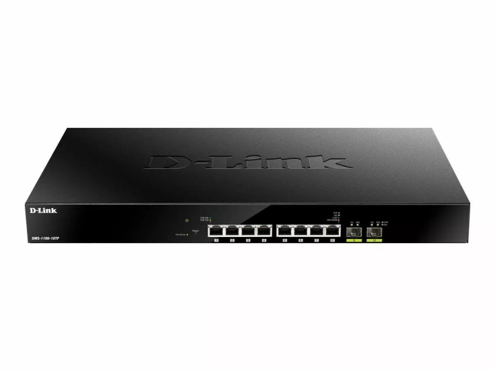 D-Link Switch, 8x 100/1000/2.5G (PoE+) + 2x 10 Gigabit SFP+, PoE+ i gruppen Datautstyr / Nettverk / Switcher / 10/100/1000Mbps hos TP E-commerce Nordic AB (C70815)