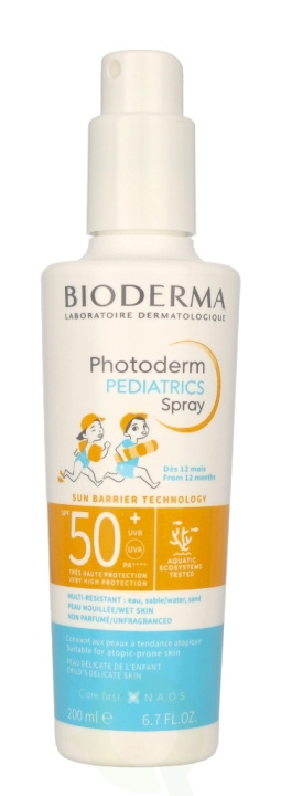 Bioderma Photoderm Pediatrics Spray SPF50+ 200 ml i gruppen HELSE OG SKJØNNHET / Hudpleie / Soling / Solkrem hos TP E-commerce Nordic AB (C70883)