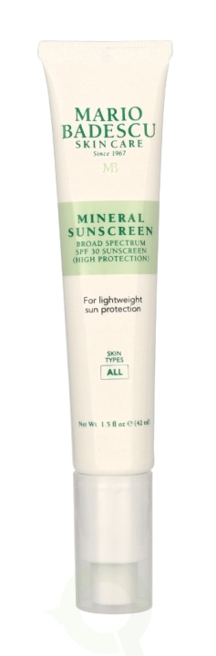 Mario Badescu Mineral Sunscreen SPF30 42 ml i gruppen HELSE OG SKJØNNHET / Hudpleie / Soling / Solkrem hos TP E-commerce Nordic AB (C70910)