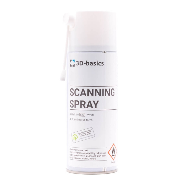 3D-basics Scanning Spray 400ml i gruppen Datautstyr / Skrivere og tilbehør / Skrivere / 3D-skrivere og tilbehør / Tillbehör hos TP E-commerce Nordic AB (C71150)