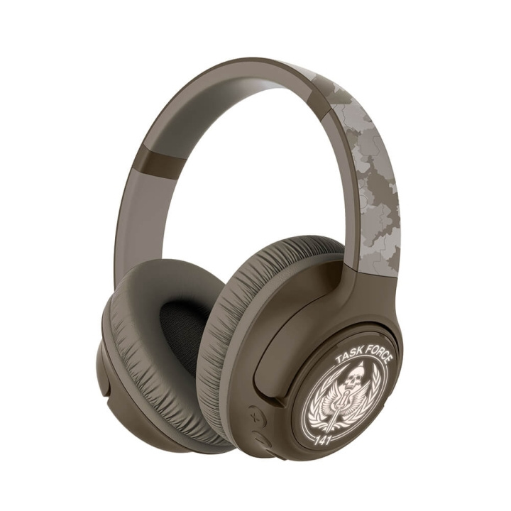 CALL OF DUTY Hodetelefon Over-Ear Trådløs Led Camo COD i gruppen Elektronikk / Lyd & Bilde / Hodetelefoner & Tilbehør / Hodetelefoner hos TP E-commerce Nordic AB (C71179)