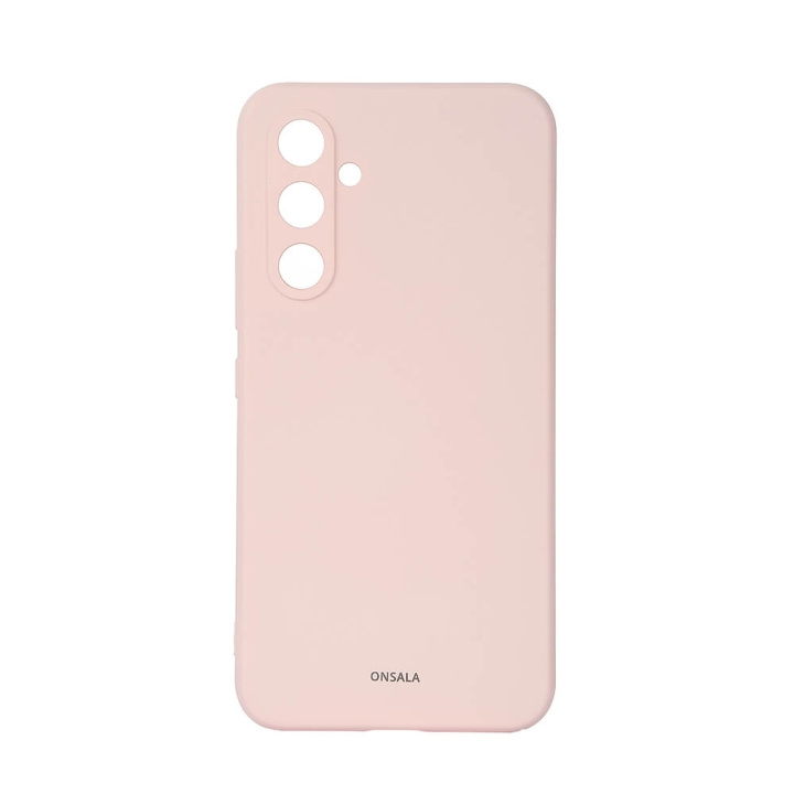 Onsala Mobildeksel med Silikonfølelse Rosa - Samsung A55 5G i gruppen SMARTTELEFON & NETTBRETT / Mobilbeskyttelse / Samsung hos TP E-commerce Nordic AB (C71197)