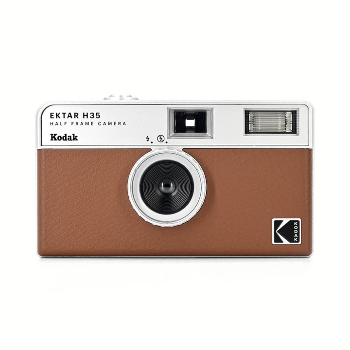 Kodak Kamera Ektar H35 Brun i gruppen Elektronikk / Foto og video / Kameraer hos TP E-commerce Nordic AB (C71214)