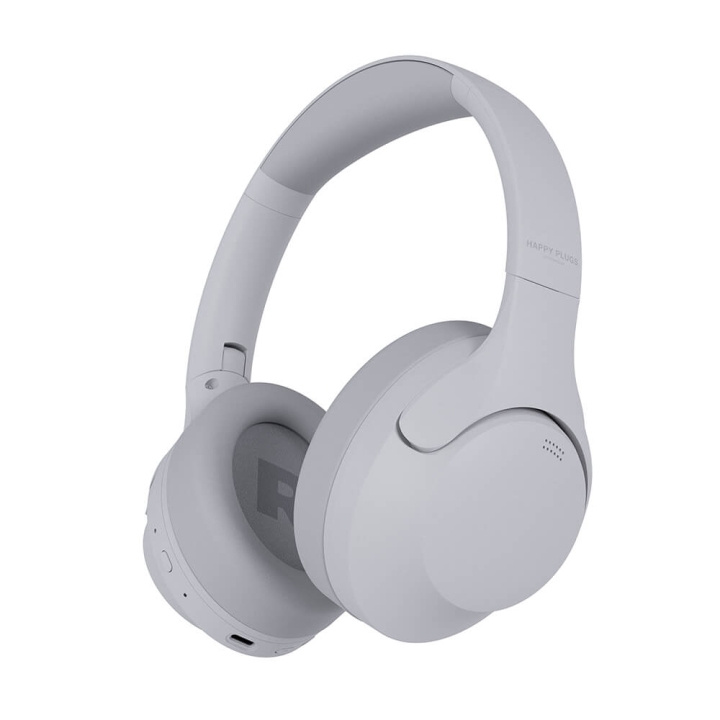 Happy Plugs Headphone Play Pro ANC Over-Ear Wireless White i gruppen Elektronikk / Lyd & Bilde / Hodetelefoner & Tilbehør / Hodetelefoner hos TP E-commerce Nordic AB (C71229)