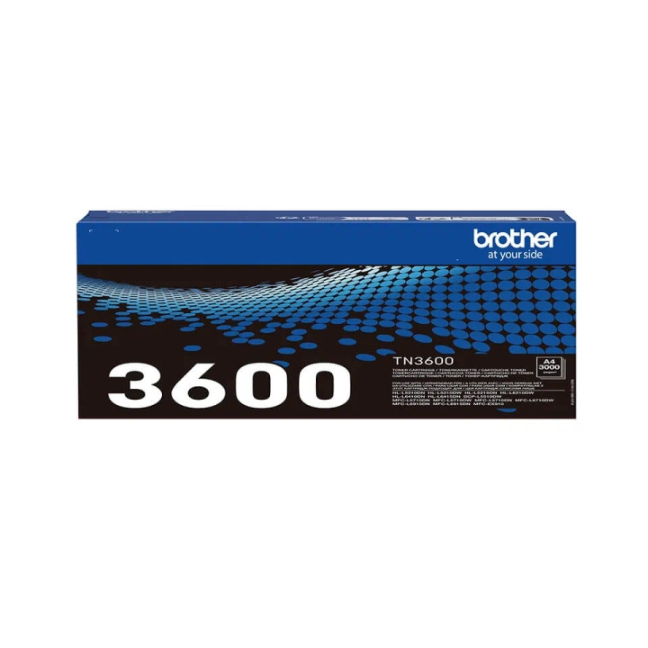 Brother Toner TN3600 TN-3600 Black i gruppen Datautstyr / Skrivere og tilbehør / Blekk og toner / Toner / Brother hos TP E-commerce Nordic AB (C71327)