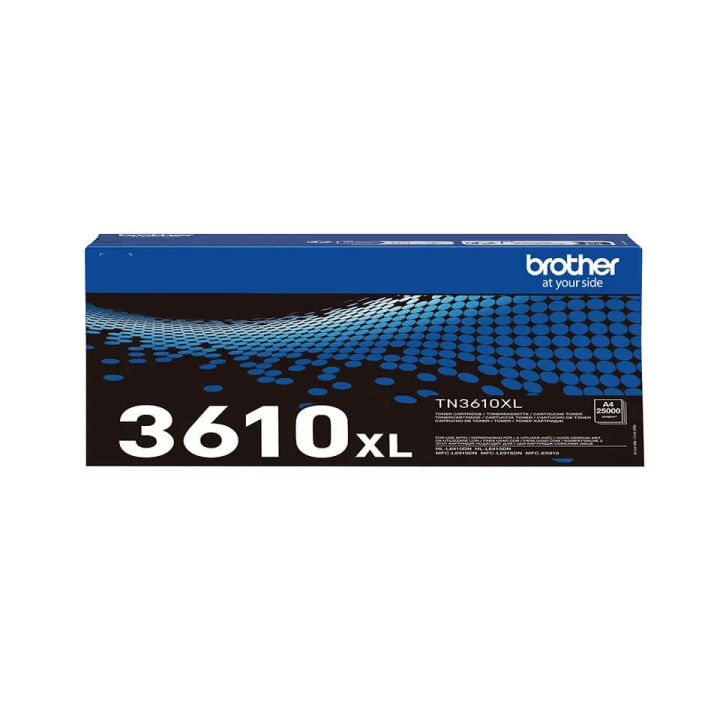 Brother Toner TN3610XL TN-3610 XL Black i gruppen Datautstyr / Skrivere og tilbehør / Blekk og toner / Toner / Brother hos TP E-commerce Nordic AB (C71331)