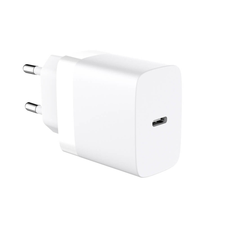 Gear Charger 220V 1xUSB-C PD/PPS 30W White i gruppen SMARTTELEFON & NETTBRETT / Ladere og Kabler / Vegglader / Vegglader Type C hos TP E-commerce Nordic AB (C71368)