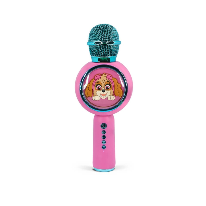 Paw Patrol Skye Karaoke Mic PopSing With LED i gruppen Elektronikk / Lyd & Bilde / Håndholdte mikrofoner hos TP E-commerce Nordic AB (C71386)