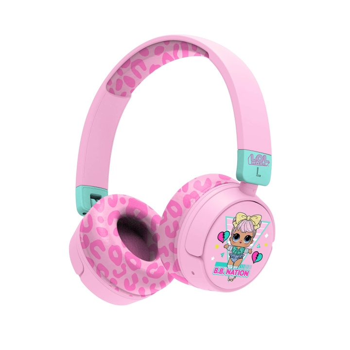 LOL surprise Headphone On-Ear Kids Wireless 85/95dB i gruppen Elektronikk / Lyd & Bilde / Hodetelefoner & Tilbehør / Hodetelefoner hos TP E-commerce Nordic AB (C71395)