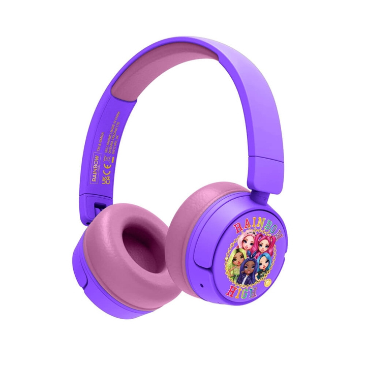 Rainbow high Headphone On-Ear Kids Wireless 85/95dB i gruppen Elektronikk / Lyd & Bilde / Hodetelefoner & Tilbehør / Hodetelefoner hos TP E-commerce Nordic AB (C71398)