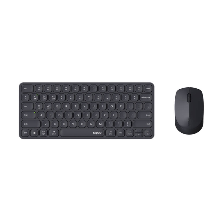 Rapoo Tastatur/Mus Sett 9010M Trådløs Multi-Mode Svart i gruppen Datautstyr / Mus & Tastatur / Tastatur / Pakke hos TP E-commerce Nordic AB (C71401)