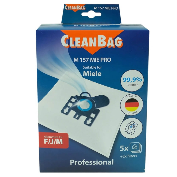 CLEANBAG Støvsugerpose M 157 MIE 5+2 Pro i gruppen HJEM, HUS OG HAGE / Rengjøringsprodukter / Støvsugere og tilbehør / Tilbehør / Støvsugerposer hos TP E-commerce Nordic AB (C71539)