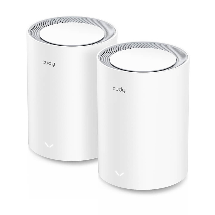 CUDY Mesh Solution M3000 2-pack AX3000 Gigabit Wi-Fi 6 2.5G Hvit i gruppen Datautstyr / Nettverk / Routere hos TP E-commerce Nordic AB (C71596)