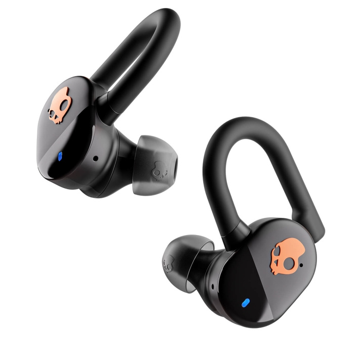 Skullcandy Hodetelefoner In-Ear Push Play TWS Svart/Orange i gruppen Elektronikk / Lyd & Bilde / Hodetelefoner & Tilbehør / Hodetelefoner hos TP E-commerce Nordic AB (C71640)