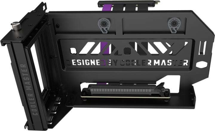 Cooler Master Universal Vertical GPU Holder Kit Ver.3, vertikal GPU-holder, svart i gruppen Datautstyr / PC-Komponenter / Skjermkort hos TP E-commerce Nordic AB (C71795)