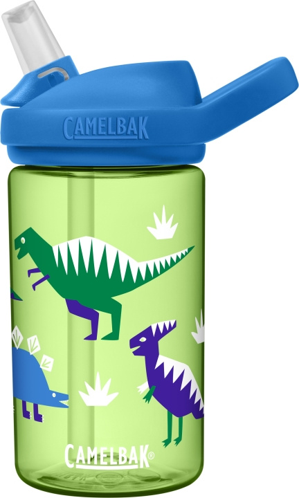 Camelbak Eddy+ Kids 0,4L flaske, Hip Dinos i gruppen LEKER, BARN OG BABY / Spise & drikke / Tåteflasker & tilbehør hos TP E-commerce Nordic AB (C71844)