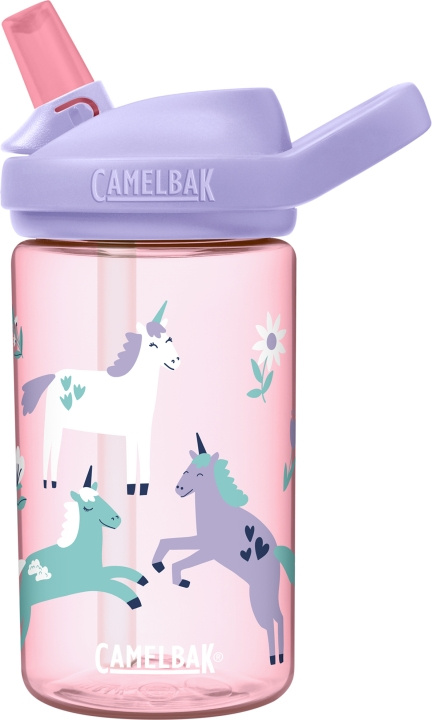 Camelbak Eddy+ Kids 0,4L flaske, Unicorn Floral i gruppen LEKER, BARN OG BABY / Spise & drikke / Tåteflasker & tilbehør hos TP E-commerce Nordic AB (C71848)