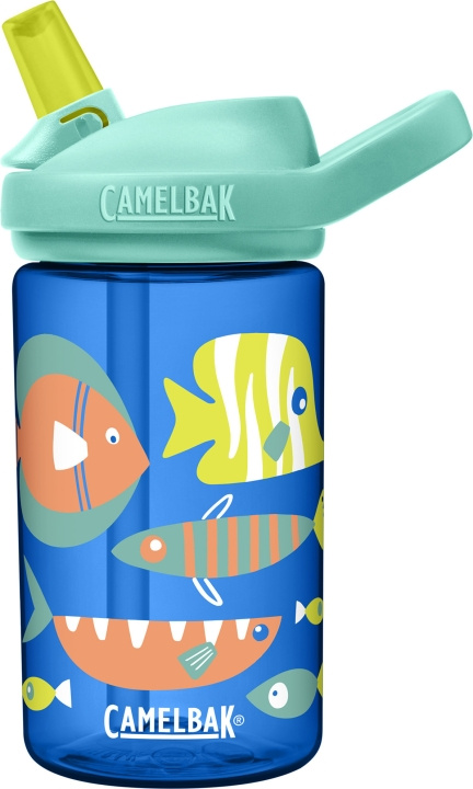 Camelbak Eddy+ Kids 0,4L flaske, Fun Fish i gruppen LEKER, BARN OG BABY / Spise & drikke / Tåteflasker & tilbehør hos TP E-commerce Nordic AB (C71850)