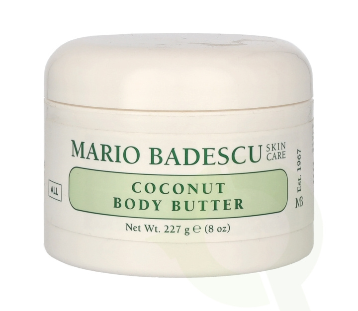 Mario Badescu Coconut Body Butter 227 g i gruppen HELSE OG SKJØNNHET / Hudpleie / Kroppspleie / Body lotion hos TP E-commerce Nordic AB (C71922)