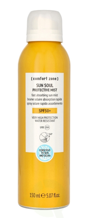 Comfort Zone Sun Soul Protective Mist SPF50+ 150 ml i gruppen HELSE OG SKJØNNHET / Hudpleie / Soling / Solkrem hos TP E-commerce Nordic AB (C71933)