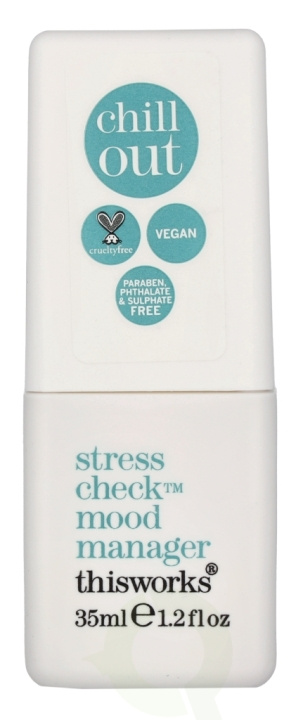 This Works Stress Check Mood Manager 35 ml i gruppen HELSE OG SKJØNNHET / Duft og parfyme / Andre dufter / Duftspreder hos TP E-commerce Nordic AB (C71938)