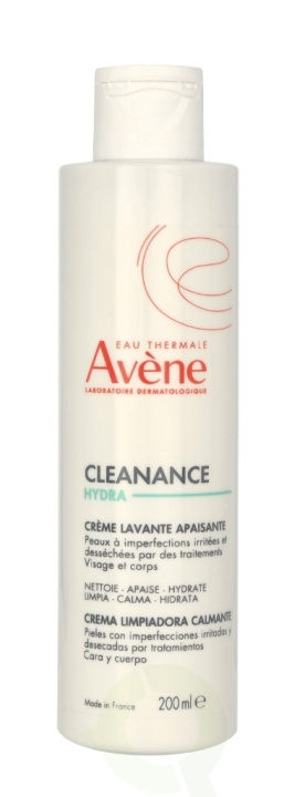 Avene Cleanance Hydra Soothing Cleansing Cream 200 ml Blemishprone Skin Left Dry And Irritated By Treatments i gruppen HELSE OG SKJØNNHET / Hudpleie / Ansikt / Rengjøring hos TP E-commerce Nordic AB (C71962)