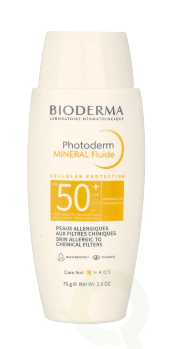 Bioderma Photoderm Mineral SPF50+ 75 g i gruppen HELSE OG SKJØNNHET / Hudpleie / Soling / Solkrem hos TP E-commerce Nordic AB (C71963)