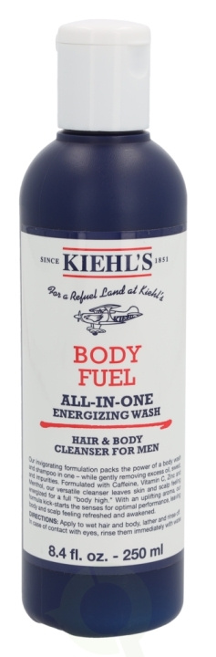 Kiehl\'s Body Fuel All-In-One Energizing Wash 250 ml Hair & Body i gruppen HELSE OG SKJØNNHET / Hudpleie / Kroppspleie / Bad- og dusjkrem hos TP E-commerce Nordic AB (C71989)