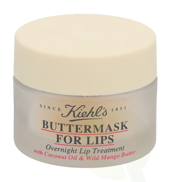 Kiehl\'s Buttermask For Lips 10 g Overzicht Lip Treatment. With Coconut Oil & With Mango Butter i gruppen HELSE OG SKJØNNHET / Makeup / Lepper / Leppepomade hos TP E-commerce Nordic AB (C71990)