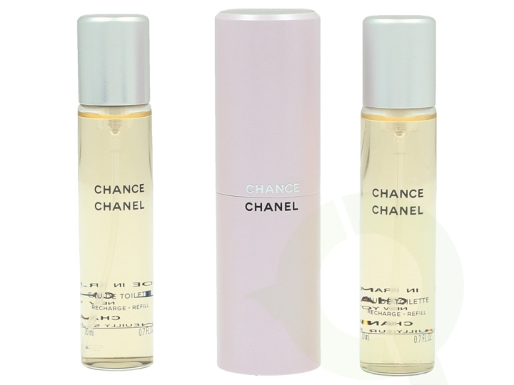 Chanel Chance Twist And Spray 60 ml edt spray20 + 2x edt spray refill20 i gruppen HELSE OG SKJØNNHET / Duft og parfyme / Parfyme / Parfyme for henne hos TP E-commerce Nordic AB (C72133)