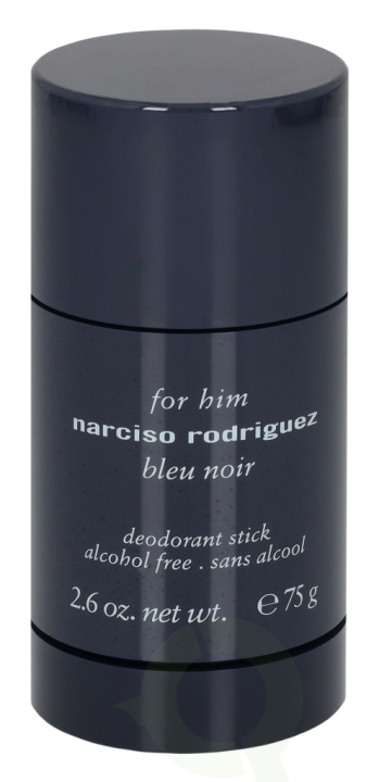 Narciso Rodriguez Bleu Noir for Him Deo Stick 75 g Alcohol Free i gruppen HELSE OG SKJØNNHET / Duft og parfyme / Deodorant / Deo for han hos TP E-commerce Nordic AB (C72272)