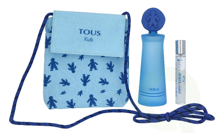 Tous Kids Boy Eau De Toilette Set 115 ml Edt Spray 100ml/Shoulder Bag/Edt Spray 15ml i gruppen HELSE OG SKJØNNHET / Gavesett / Gavesett for henne hos TP E-commerce Nordic AB (C72630)