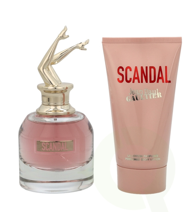 Jean Paul Gaultier Scandal Giftset 125 ml Edp Spray 50ml/Body Lotion 75ml i gruppen HELSE OG SKJØNNHET / Gavesett / Gavesett for henne hos TP E-commerce Nordic AB (C72993)