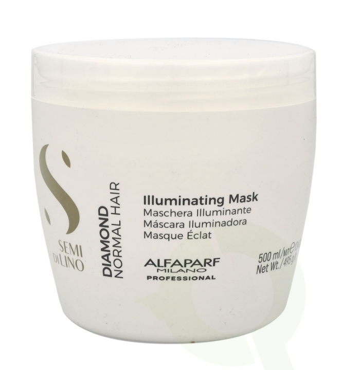 Alfaparf Semi Di Lino Illuminating Mask 500 ml For Normal Hair i gruppen HELSE OG SKJØNNHET / Hår & styling / Hårpleie / Hårmaske hos TP E-commerce Nordic AB (C73022)