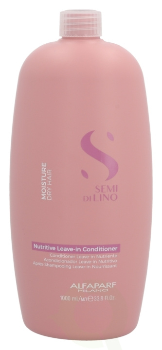 Alfaparf Semi Di Lino Nutritive Leave-In Conditioner 1000 ml Moisture Dry Hair i gruppen HELSE OG SKJØNNHET / Hår & styling / Hårpleie / Balsam hos TP E-commerce Nordic AB (C73029)