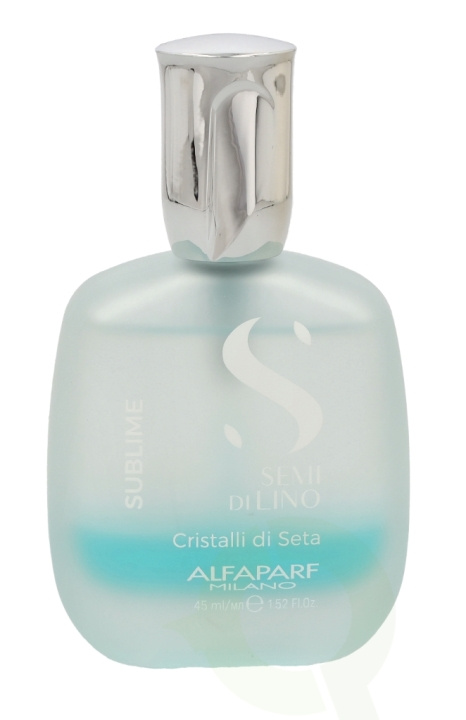 Alfaparf Semi Di Lino Cristalli Di Seta Double-Phased Serum 45 ml All Hair Types i gruppen HELSE OG SKJØNNHET / Hår & styling / Hårpleie / Hårserum hos TP E-commerce Nordic AB (C73036)