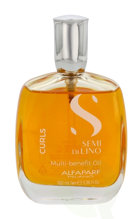 Alfaparf Semi Di Lino Curls Multi-Benefit Oil 100 ml i gruppen HELSE OG SKJØNNHET / Hår & styling / Hårpleie / Hårolje hos TP E-commerce Nordic AB (C73060)