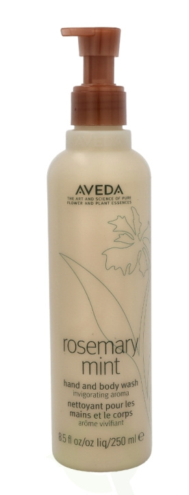 Aveda Rosemary Mint Hand & Body Wash 250 ml i gruppen HELSE OG SKJØNNHET / Hudpleie / Kroppspleie / Bad- og dusjkrem hos TP E-commerce Nordic AB (C73144)