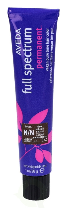 Aveda Full Spectrum Permanent Vegan Pure Tone Hair Color 28 g N/N Dark Natural i gruppen HELSE OG SKJØNNHET / Hår & styling / Hårpleie / Hårfarge / Hårfarge & Fargebombe hos TP E-commerce Nordic AB (C73232)