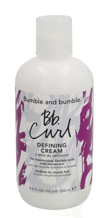 Bumble and Bumble Bumble & Bumble Curl Defining Cream 250 ml Medium To Coarse Hair i gruppen HELSE OG SKJØNNHET / Hår & styling / Hårstyling / Stylingkrem hos TP E-commerce Nordic AB (C73269)