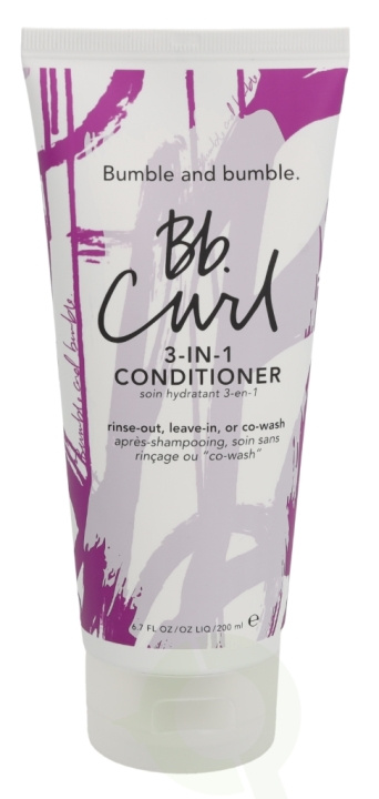 Bumble and Bumble Bumble & Bumble Curl 3 In 1 Conditioner 200 ml Rinse-Out, Leave-In, Or Co-Wash i gruppen HELSE OG SKJØNNHET / Hår & styling / Hårpleie / Balsam hos TP E-commerce Nordic AB (C73297)