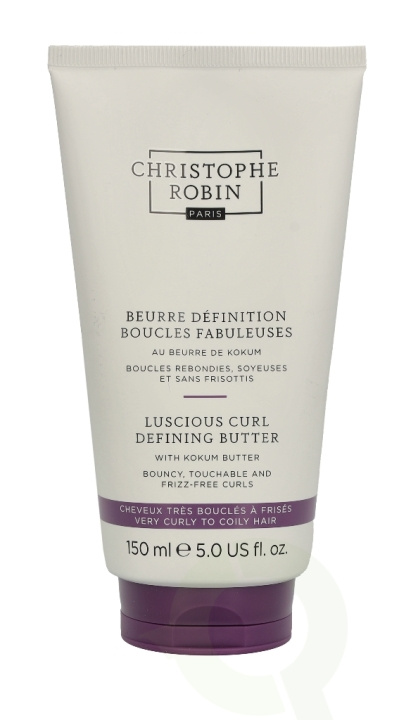 Christophe Robin Luscious Curl Defining Butter 150 ml i gruppen HELSE OG SKJØNNHET / Hår & styling / Hårpleie / Balsam hos TP E-commerce Nordic AB (C73331)